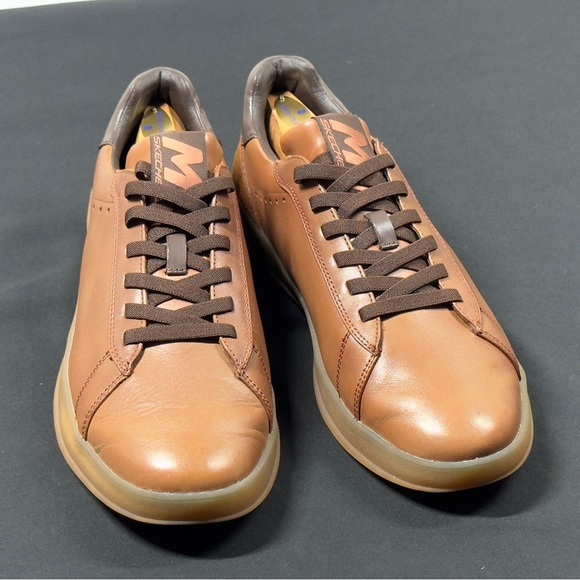 Mark Nason Men's Brown Leather Sneakers - Picture 5 of 6